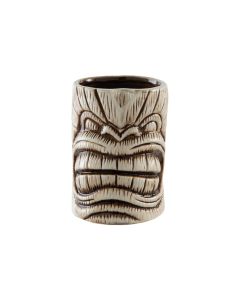Paderno Cocktailbecher Tiki 560 ml, 1 Stück, Braun