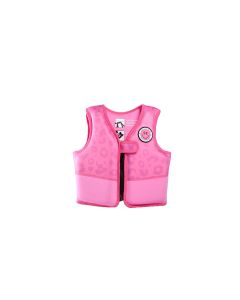 Swim Essentials Schwimmweste 4-6 Jahre Leopard Pink