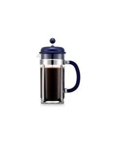 Bodum Kaffeebereiter Caffettiera 1 l, Dunkelblau