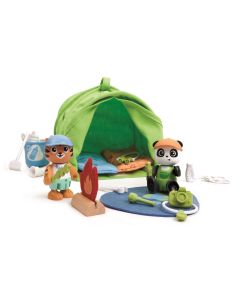 Hape Spielfigurenset Eco Camping Set