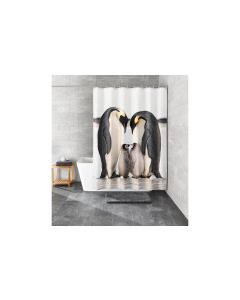 Kleine Wolke Duschvorhang Jackson Pinguin 200 x 180 cm