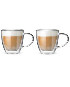 Bialetti Cappuccinotasse Capri 160 ml, 1 Stück, Transparent