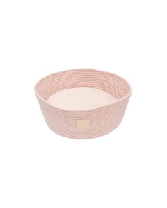 Fuzzyard Hunde-Bett Life Korb, Ø38 cm, Rosa