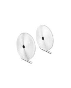 Delock Klettband 25 m x 20 mm mit Haft- und Flauschband Weiss