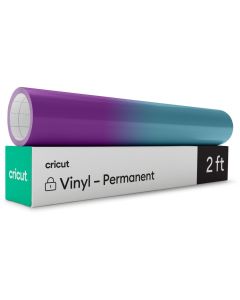 Cricut Vinylfolie Wärmeaktiviert 30 x 60 cm, Violett/Türkis