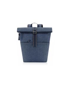 Reisenthel Freizeitrucksack Rolltop Backpack Herringbone Dark Blue