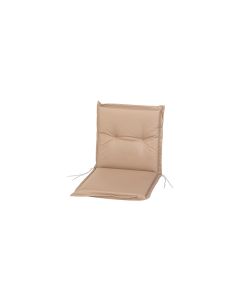 COCON Stuhlauflage Niederlehner Outdoor 97 x 50 x 5 cm, Beige