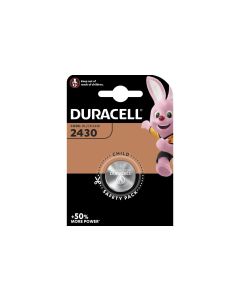 Duracell Knopfzelle Lithium CR2430 1 Stück