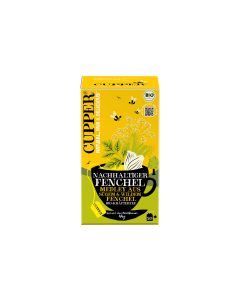 Cupper Teebeutel Nachhaltiger Fenchel Bio 20 Stück
