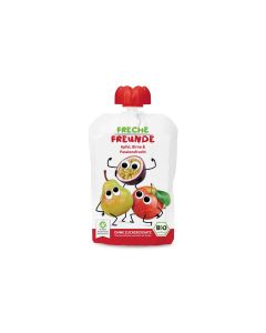 Freche Freunde Quetschbeutel Apfel Birne & Passionsfrucht Bio 100 g