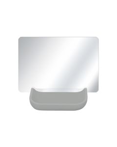 Kleine Wolke Kosmetikspiegel Tray Grau