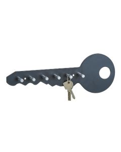 Zeller Present Wandhaken Schlüsselboard Schwarz