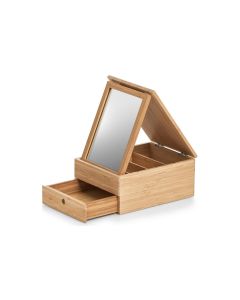Zeller Present Schmuckhalter mit Spiegel Nature