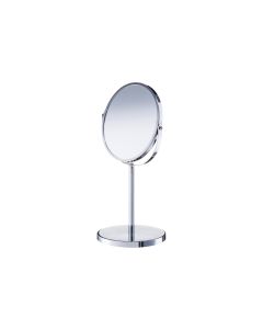Zeller Present Kosmetikspiegel 3-fach Vergrösserung Ø 17 cm, Chrom
