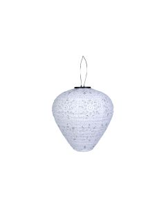 COCON Lampion LED Solar Ballon, Weiss