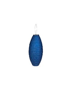 COCON Lampion LED Solar Ellipse, Dunkelblau