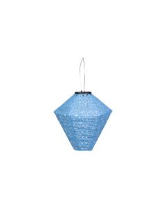 COCON Lampion LED Solar Diamant, Blau