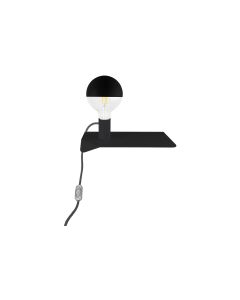 Filotto Wandleuchte Combo Maria, 2700 K, 7 W, Schwarz