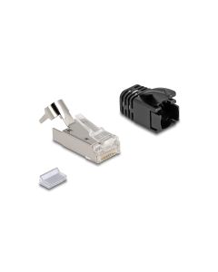 Delock Stecker RJ45, S/FTP, Cat.8.1 25 Stück, Transparent