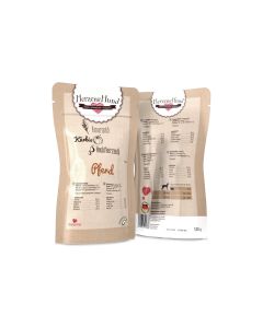 HerzensHund Nassfutter Pferd mit Bio-Gemüse, 130 g
