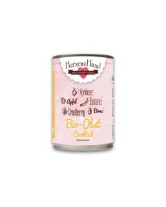 HerzensHund Hunde-Nahrungsergänzung Obstcocktail, 400g