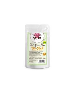 KatzenLiebe Nassfutter Bio-Rind mit Bio-Schwarzwurzel, 100 g