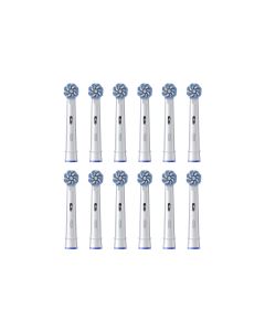 Oral-B Zahnbürstenkopf Sensitive Clean 12 Stück, Weiss