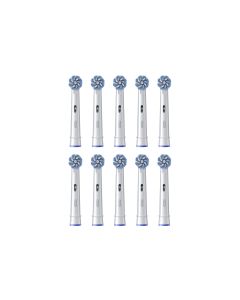 Oral-B Zahnbürstenkopf Sensitive Clean 10 Stück, Weiss
