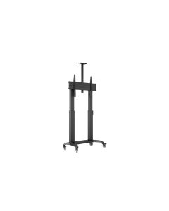 Multibrackets TV-Trolley M Motorized Public Dual Pillar 180 HD Schwarz