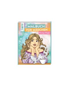 Frechverlag Malbuch für Kinder Beauty & Style 96 Seiten
