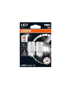 OSRAM Signallampen LEDriving SL W21W W3x16d Red Motorrad/PKW