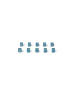Trendform Haftmagnet Kubiq 10er Set , Blau