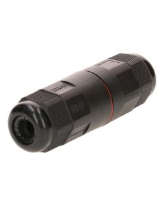 Max Hauri Verbindungsmuffe IP68, 6.5 - 11 mm, Schwarz
