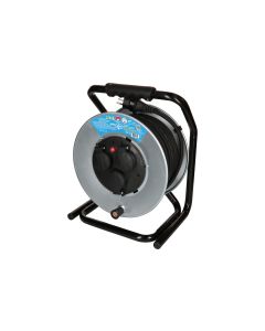 Max Hauri Kabelrolle maxREEL 33 m, 3x T13, IP55, Silber