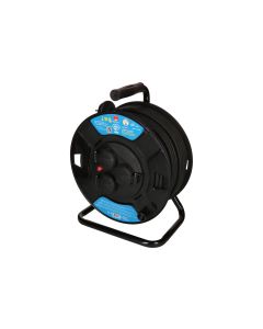 Max Hauri Kabelrolle maxREEL 50 m, 3x T13, IP55, Schwarz