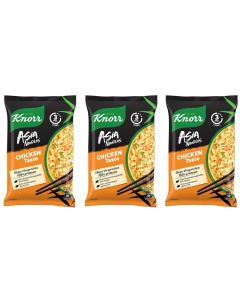 Knorr Asia Instant Noodles Chicken Taste 3 x 70 g