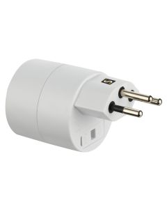 Schönenberger Reiseadapter T12 / Schuko NO BLOCK