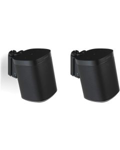 Flexson Wandhalterung Paar Sonos One Schwarz