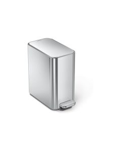 Simplehuman Treteimer 5 l, Silber