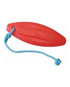 Nobby Schwimmspielzeug Lifeboard mit Seil, 26 cm, Rot