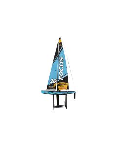 Amewi Segel-Yacht Focus III Racing 1000 mm, Blau, RTR