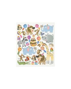 Creativ Company Motivsticker Tier-Geburtstag 1 Blatt