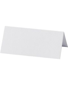 Creativ Company Tischkarte 9 x 4 cm, 20 Stück, Weiss