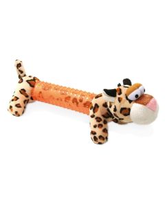 SwissPet Hunde-Spielzeug Dental-Leo, 33.5 cm, Orange