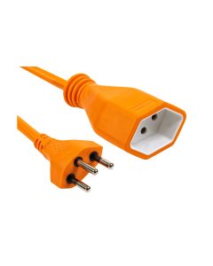 FURBER.power Verlängerungskabel T13-T12 0.5 m Orange