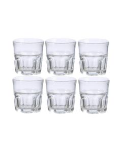 Arcoroc Trinkglas Granity 160 ml, 6 Stück, Transparent