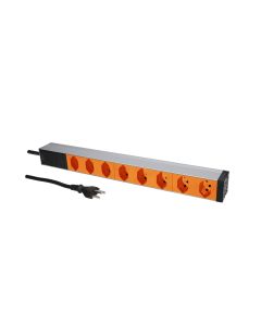 Max Hauri 19 PDU 8x T13, 1HE, Orange