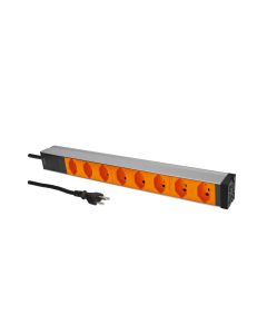 Max Hauri 19 PDU 8x T23, 1HE Orange