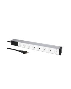 Max Hauri 19 PDU 8x T13, 1HE Weiss
