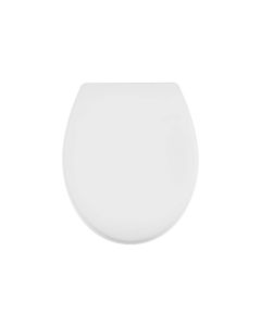 diaqua® Toilettensitz Race mit Absenkautomatik, Weiss matt